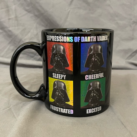 Extra Large 14 oz Expressions of Darth Vader Coffee Mug - Picture 1 of 4
